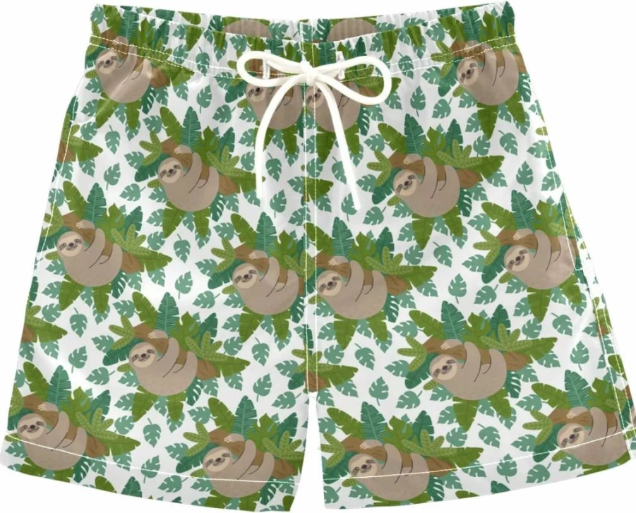 Visesunny Boys' Quick-Dry Swim Trunks for Kids & Teens - Beach, Pool Shorts for Baby to Teen Boys