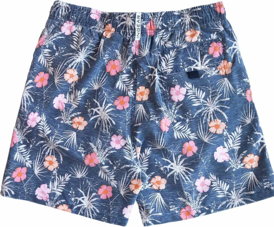 INGEAR Men's Quick-Dry Swim Trunks with SPF 50+ & Mesh Lining - Beach, Pool & Water Sports Shorts