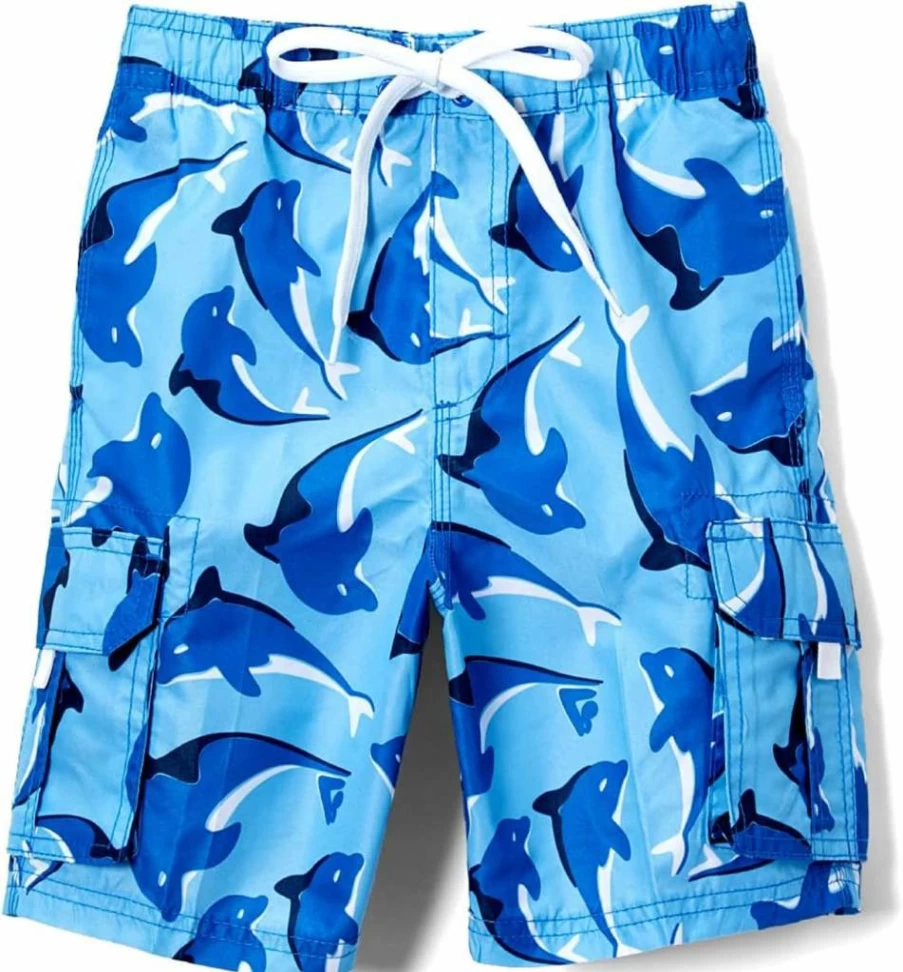 Kanu Surf Boys' Barracuda UPF 50+ Quick Dry Swim Trunks for Beach & Pool