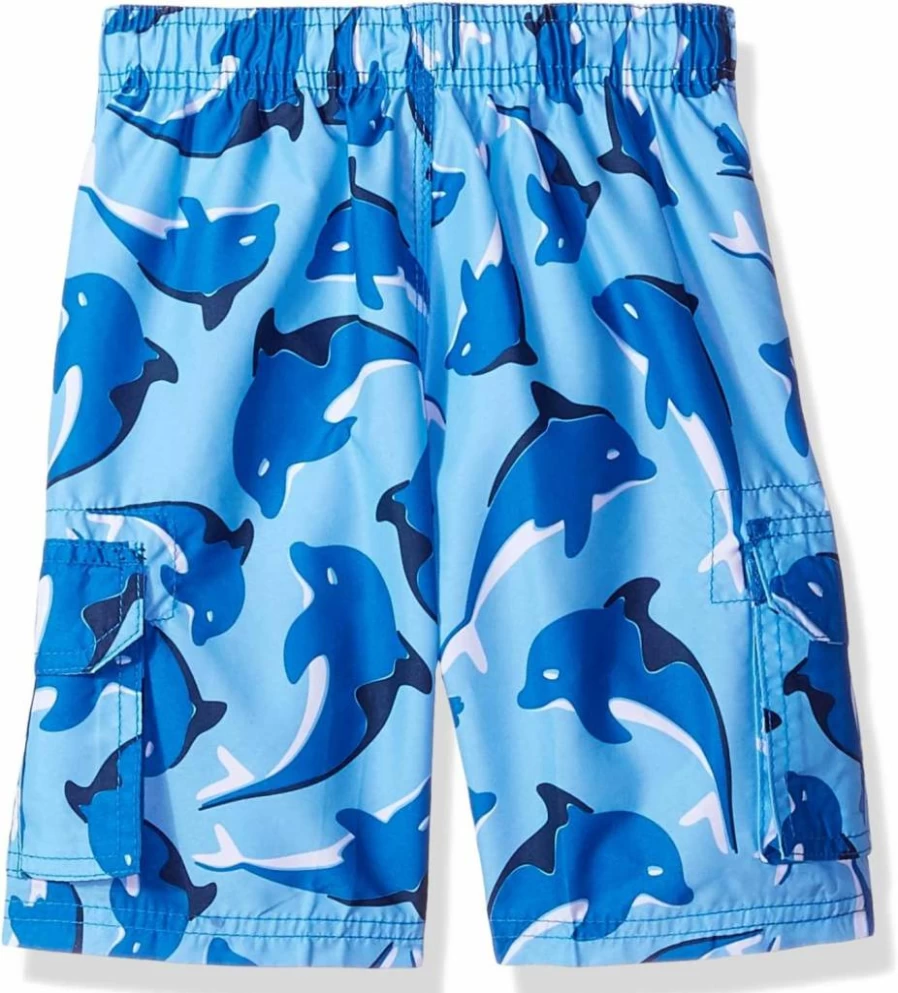 Kanu Surf Boys' Barracuda UPF 50+ Quick Dry Swim Trunks for Beach & Pool