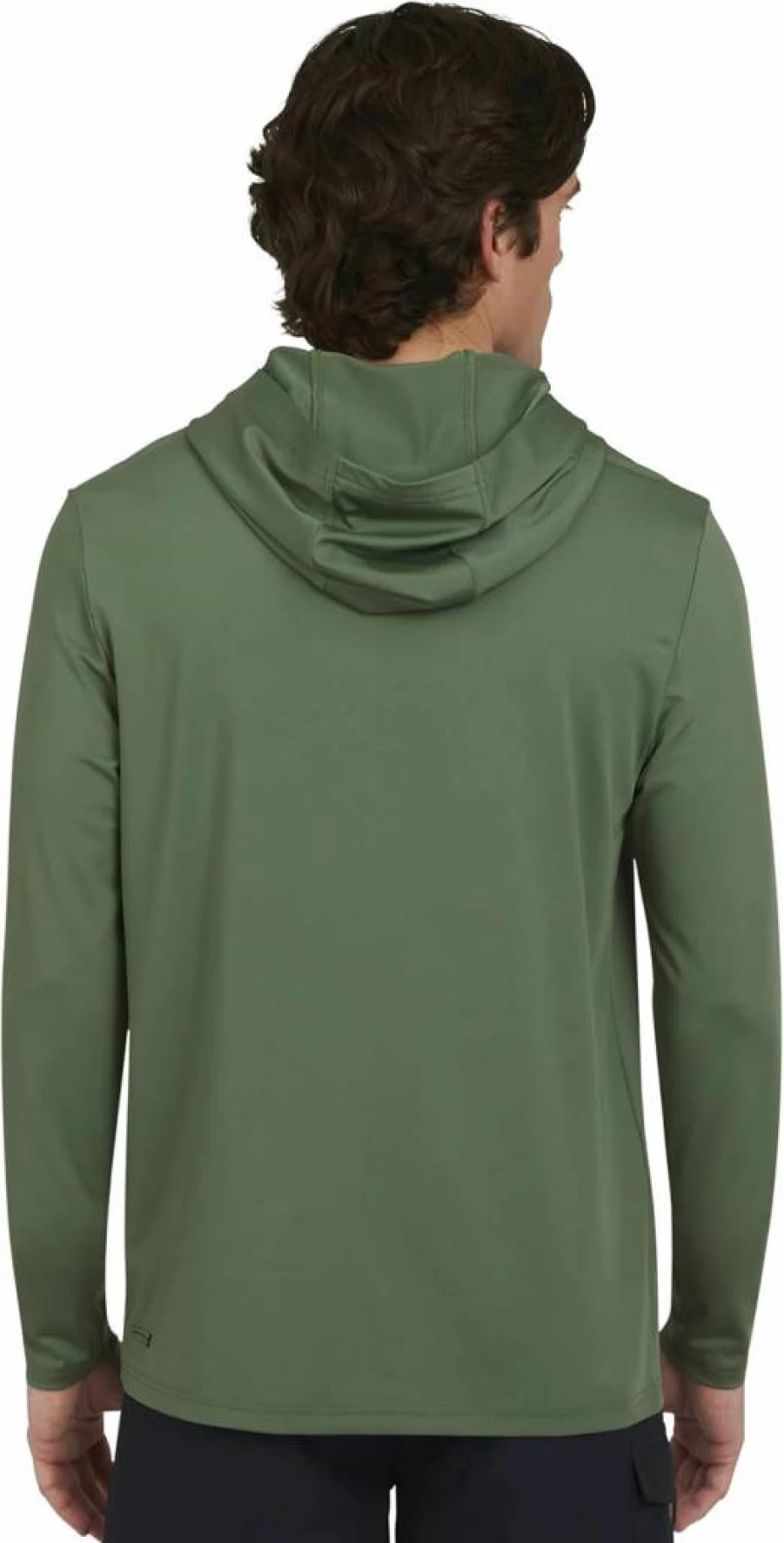 Quiksilver Men's UPF 50 Hooded Rash Guard Shirt for Swimming & Sun Protection (S-XXL)