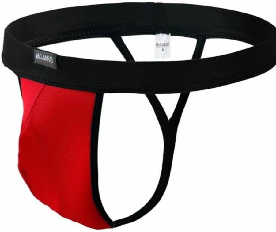 ONEFIT Men's Sexy G-String Underwear with Pouch & Inverted Triangle Back Design