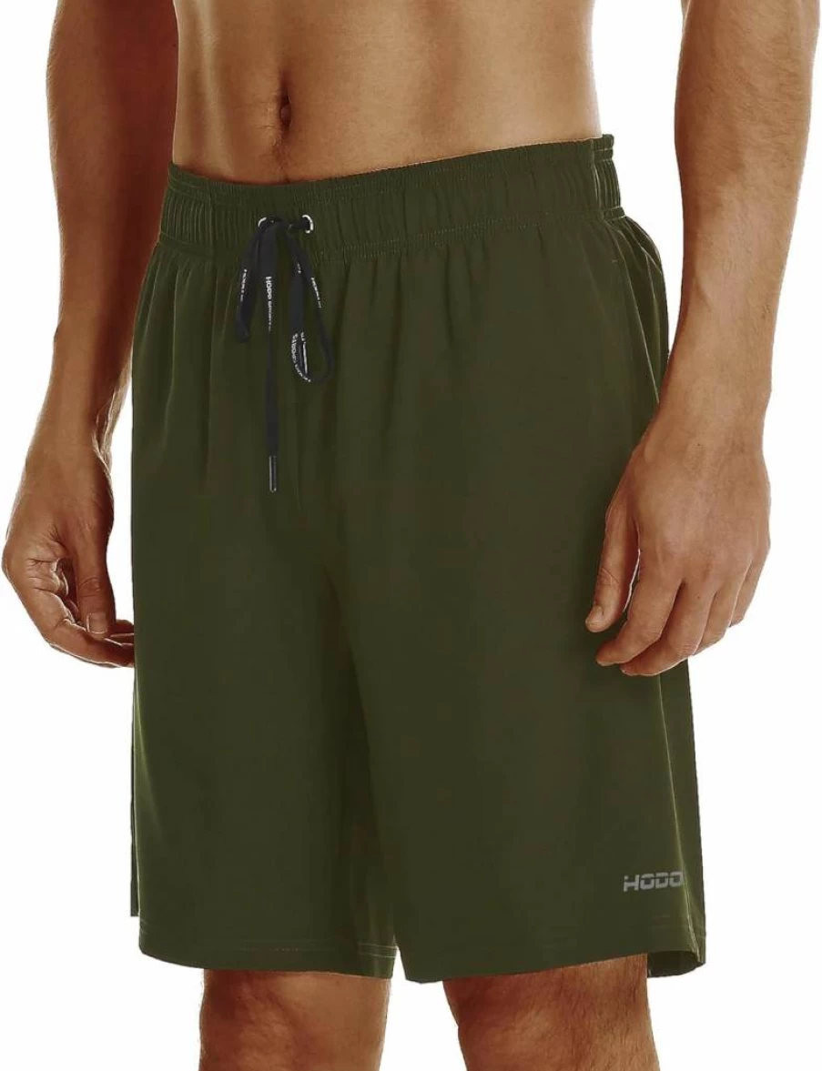 Hodo Men's 9" Quick Dry Swim Trunks - Lightweight Bathing Suit Shorts for Swimming
