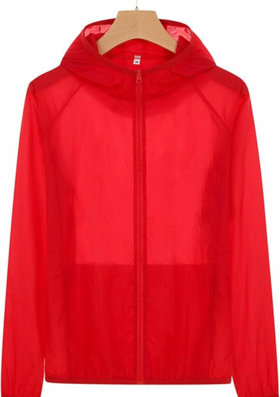 Unisex UV Protection Zip-Up Hoodie SPF 50+ Sunblock Rash Guard for Men & Women - Long Sleeve Performance Shirt for Hiking, Fishing & Outdoor Activities