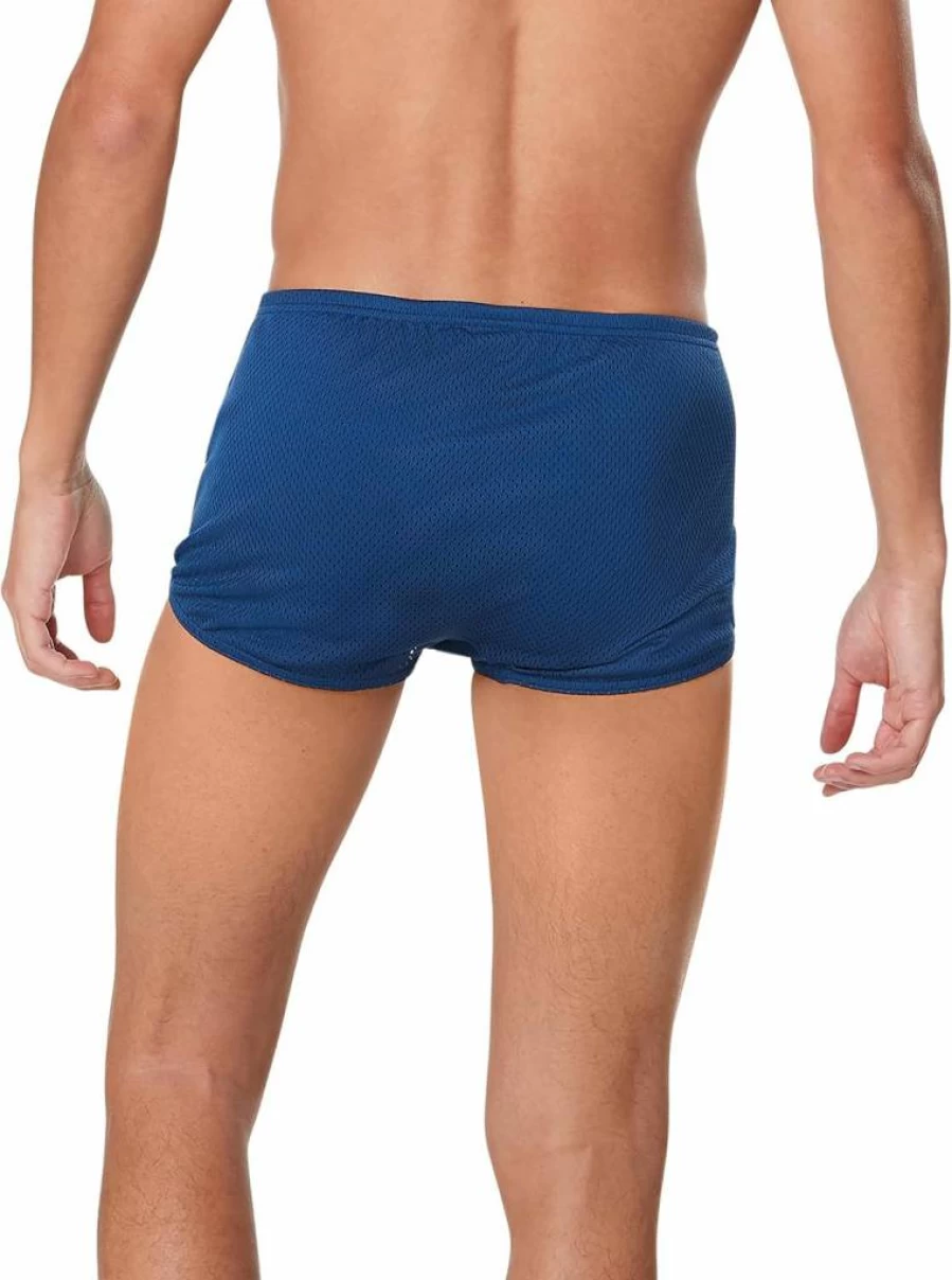 Speedo Men's Polyester Square Leg Swim Trunks for Training & Competition