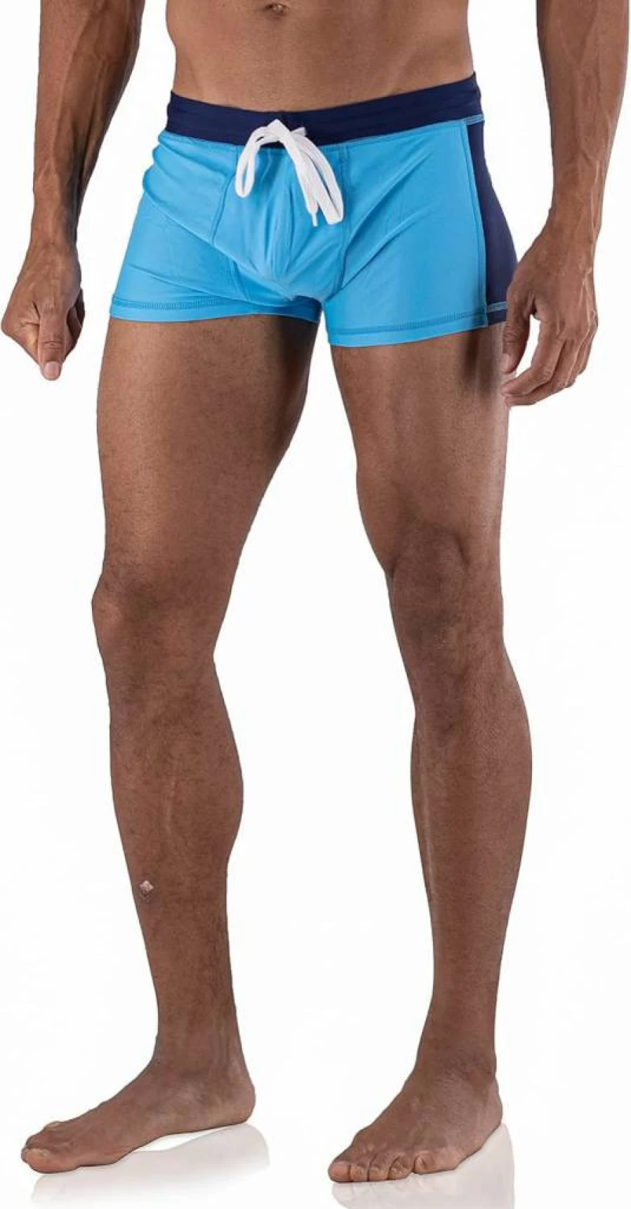 Project 5I Men's Square Cut Swim Briefs - Sexy Pouch Swimwear Boxers & Short Swim Trunks for Men