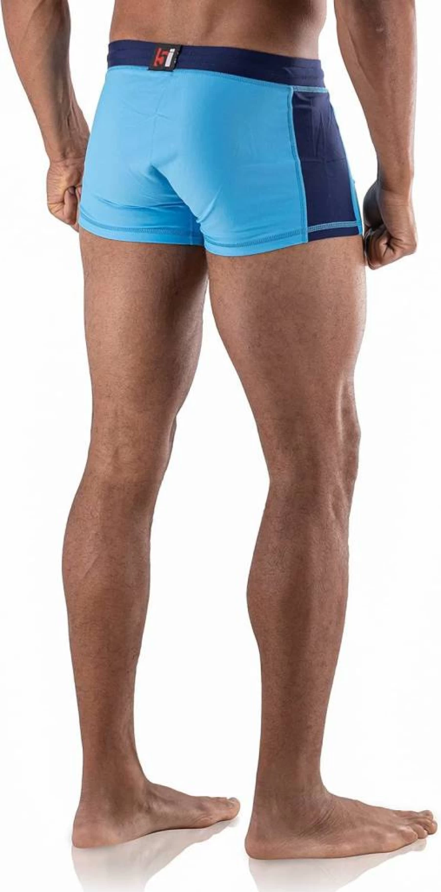 Project 5I Men's Square Cut Swim Briefs - Sexy Pouch Swimwear Boxers & Short Swim Trunks for Men