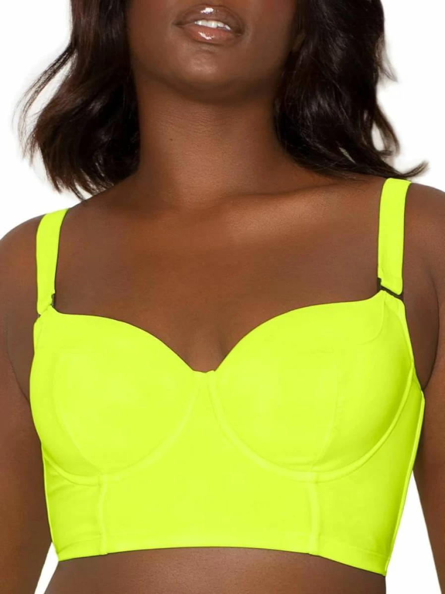 Smart & Sexy Women's Underwire Bikini Top - Lightly Lined for Comfort & Shape