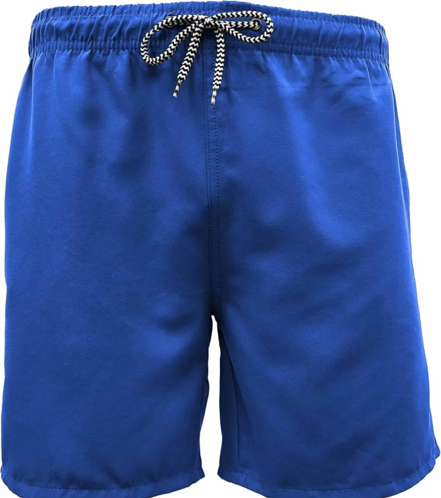 Andrew Scott Men's Quick Dry Swim Trunks with Pockets - 4 Pack Swim Shorts for Men