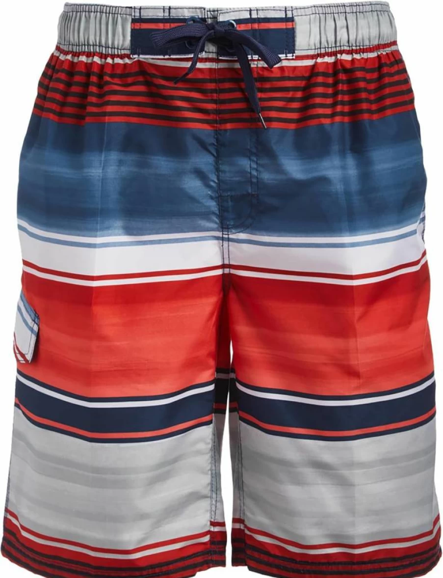 Kanu Surf Boys' Quick Dry UPF 50+ Swim Trunks - Avalon Beach Shorts for Active Kids