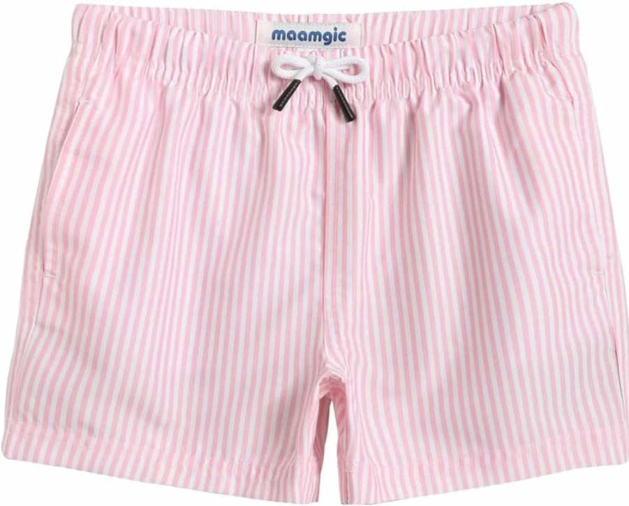 Maamgic Toddler Boys Swim Trunks - Quick Dry Bathing Suit Swimsuit for Little Kids