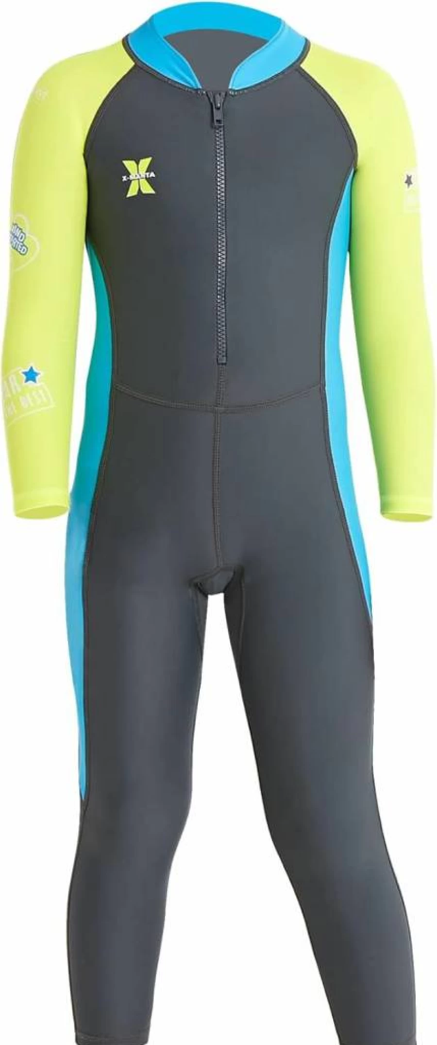 AIWUHE UPF 50+ Girls Long Sleeve One Piece Swimsuit Toddler Rash Guard Sun Protective Bathing Suit 2-8 Years