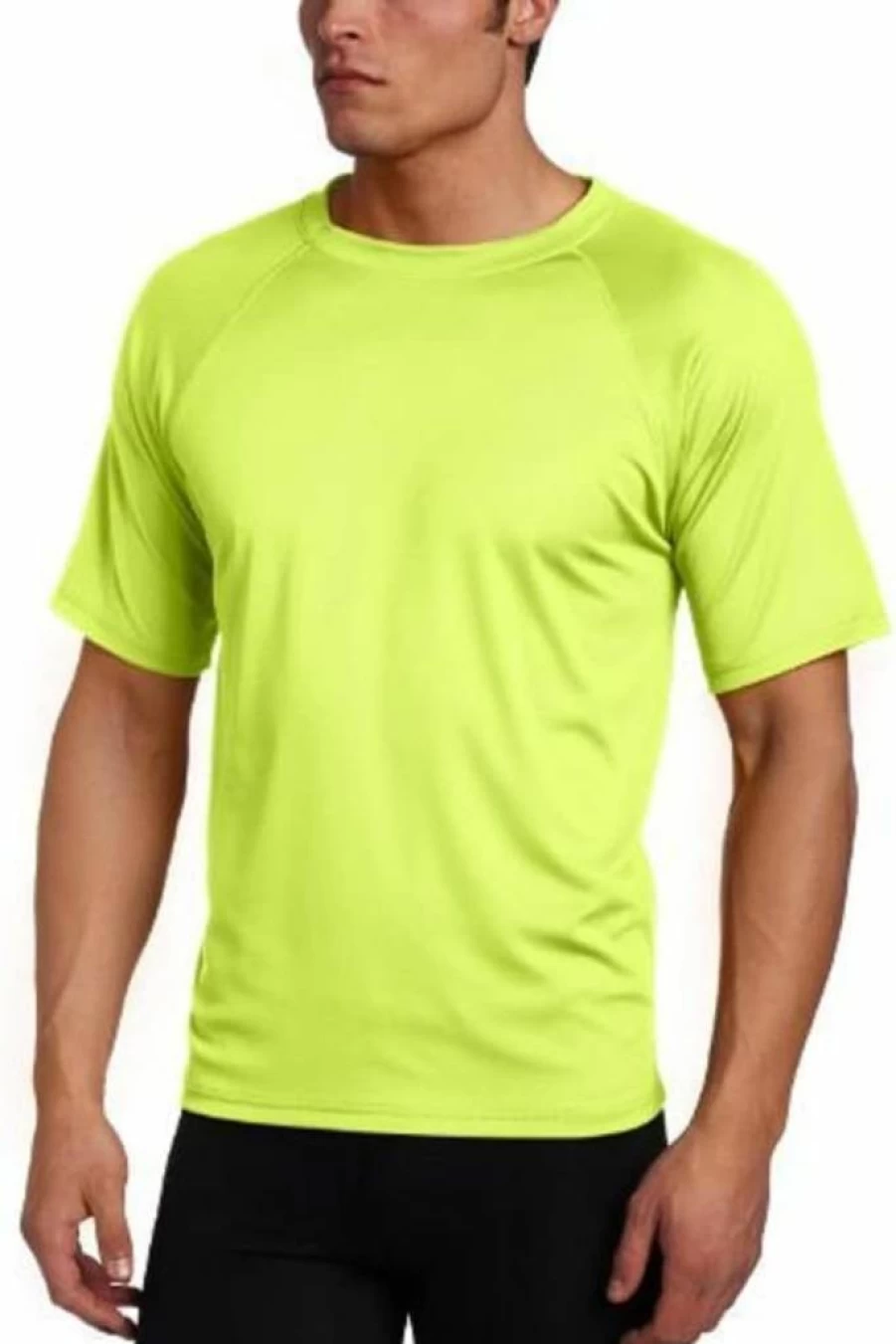Kanu Surf Men's UPF 50+ Rash Guard Swim Shirt - Sun Protection Short Sleeve Shirt (Regular & Extended Sizes)