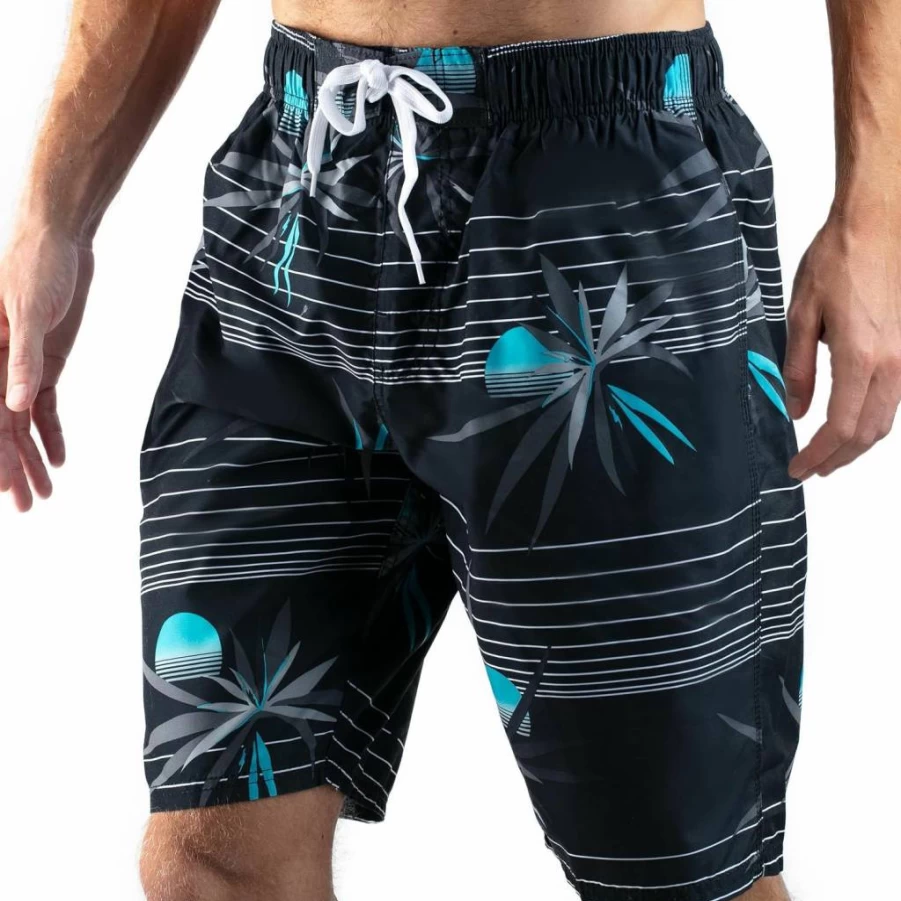 Kanu Surf Men's Quick-Dry Swim Trunks - 9" Inseam Swim Shorts for Men (Regular & Extended Sizes) | Bellaire Collection