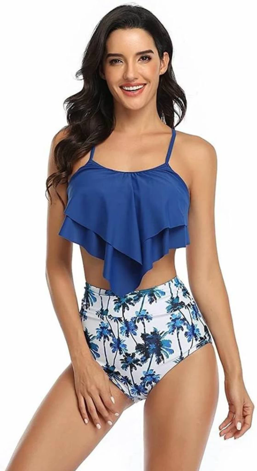 SYLTT Family Matching Swimwear Set: Mother Daughter Bikini & Father Son Swim Trunks, X-Large Men's Bathing Suit
