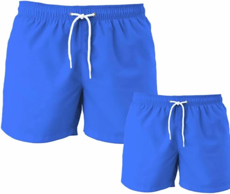 Father and Son Matching Swim Trunks Set – Generic Brand Family Swimwear