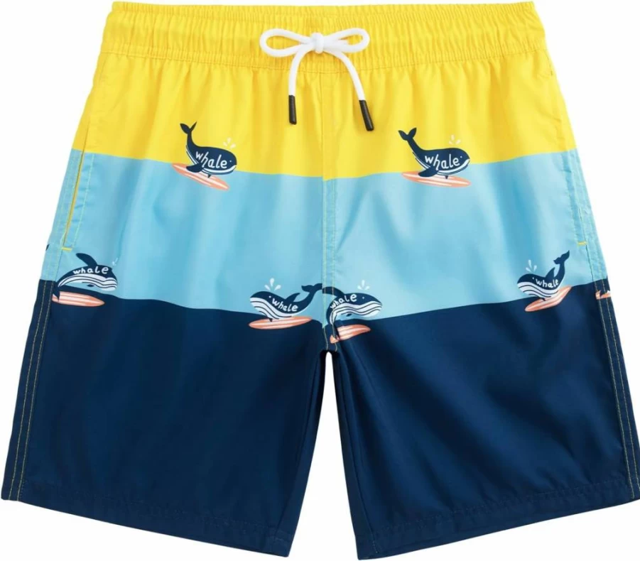 Maamgic Boys Swim Trunks - Toddler Swim Shorts Quick Dry Bathing Suits for Kids Baby Boy Swimwear