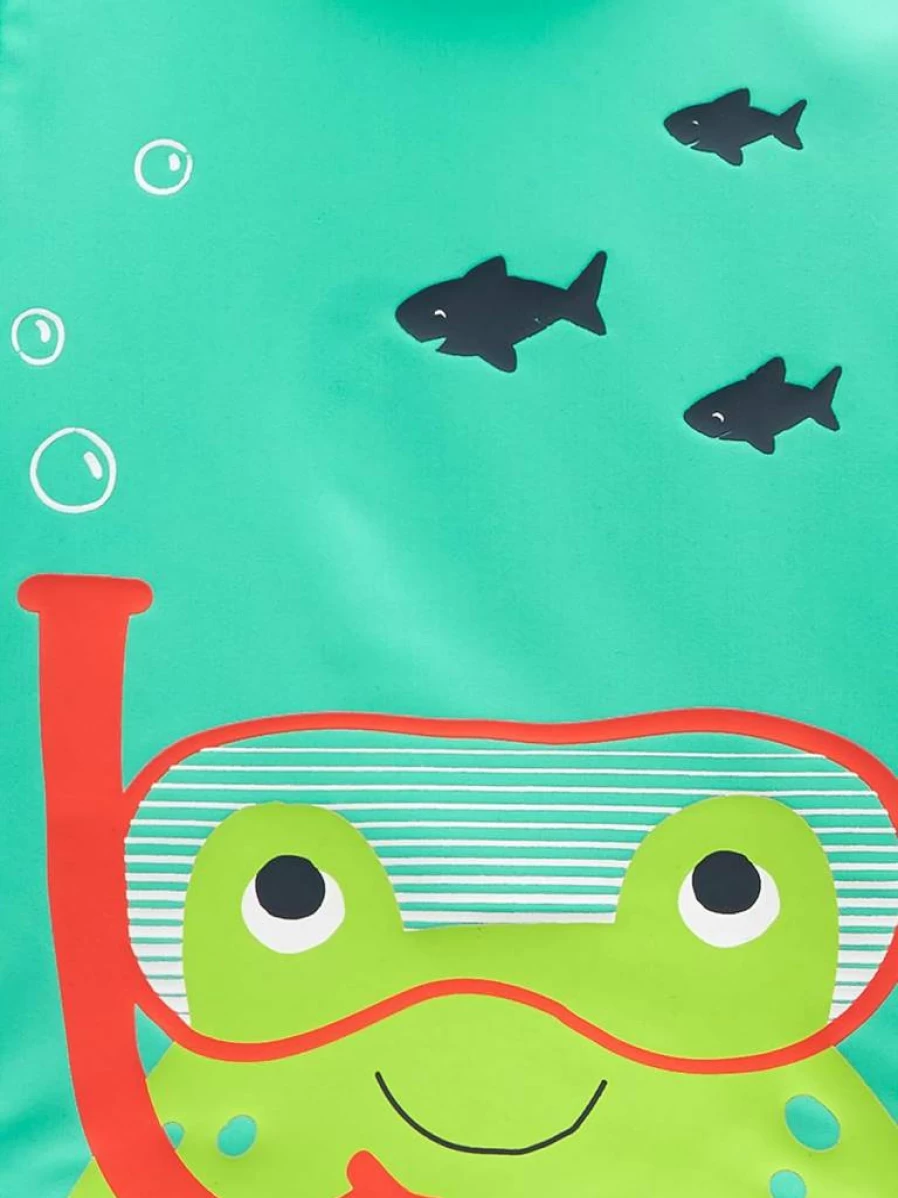 Simple Joys by Carter's Baby Boys' Swim Trunk & Rash Guard Set - UPF Sun Protection Toddler Swimwear