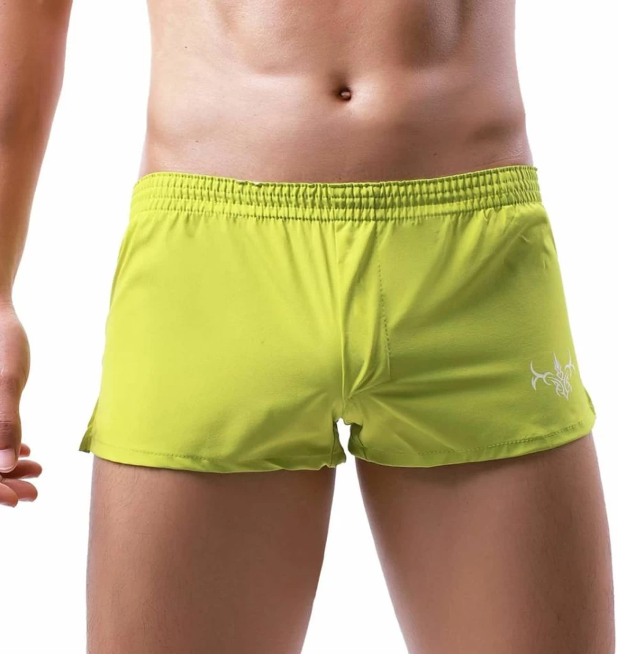 Men's 3D Dinosaur Print Swim Trunks with Mesh Liner - Stretch Quick-Dry Beach Shorts for Swimming & Surfing - Summer Sports Swimwear