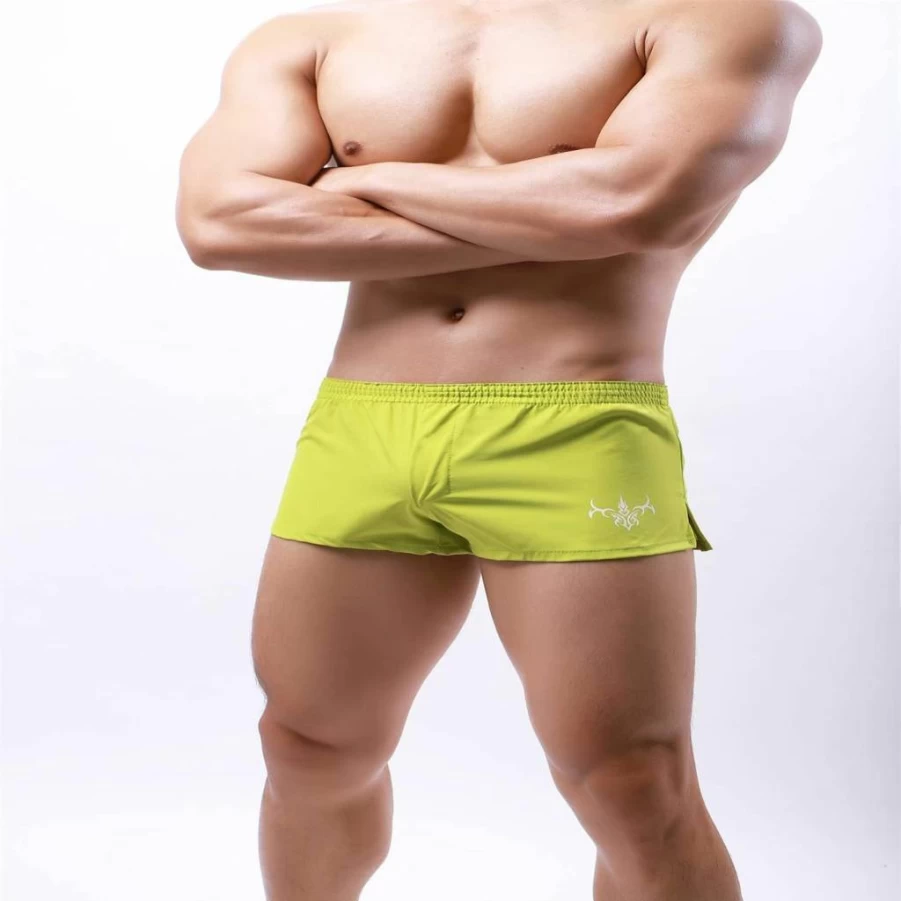 Men's 3D Dinosaur Print Swim Trunks with Mesh Liner - Stretch Quick-Dry Beach Shorts for Swimming & Surfing - Summer Sports Swimwear