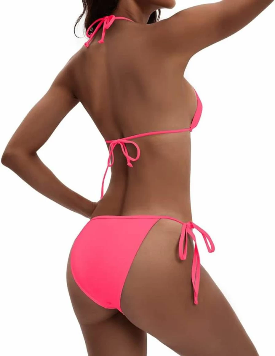 ATENGNES Women's Adjustable Halter Bikini Set - 2 Piece String Swimsuit for Women
