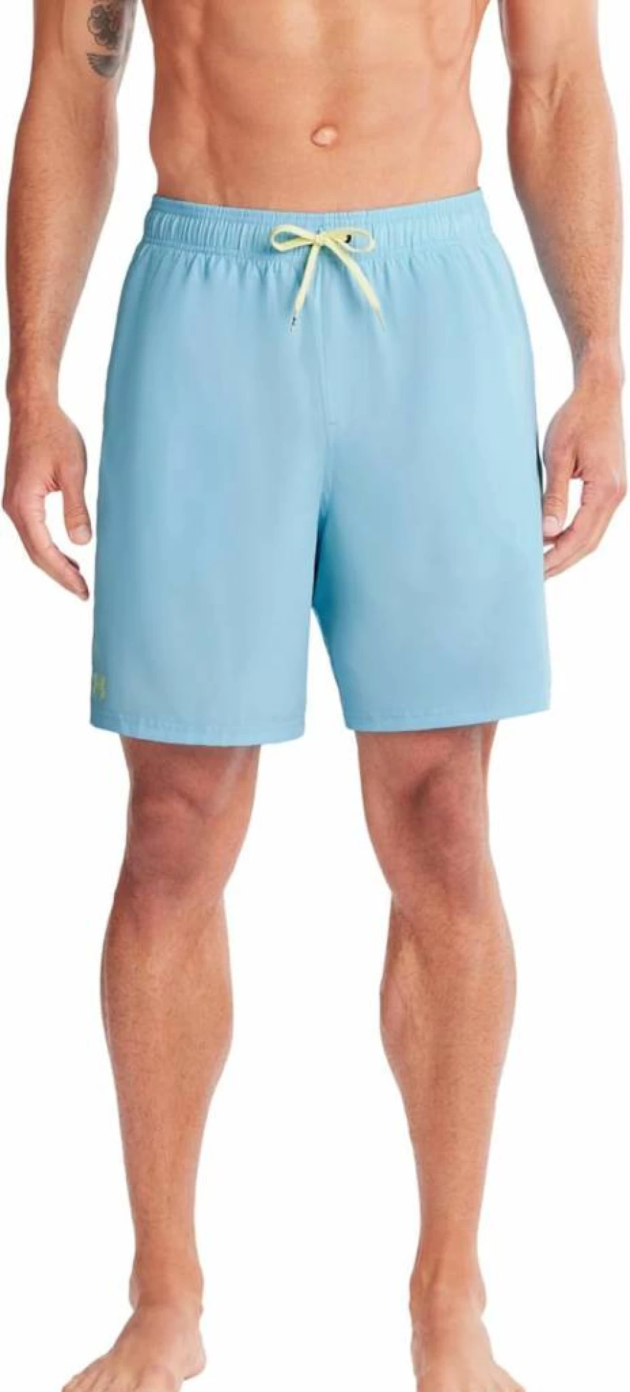 Under Armour Men's Compression Swim Trunks with Lined Shorts, Drawstring Closure & Elastic Waistband for Volleyball and Swimming