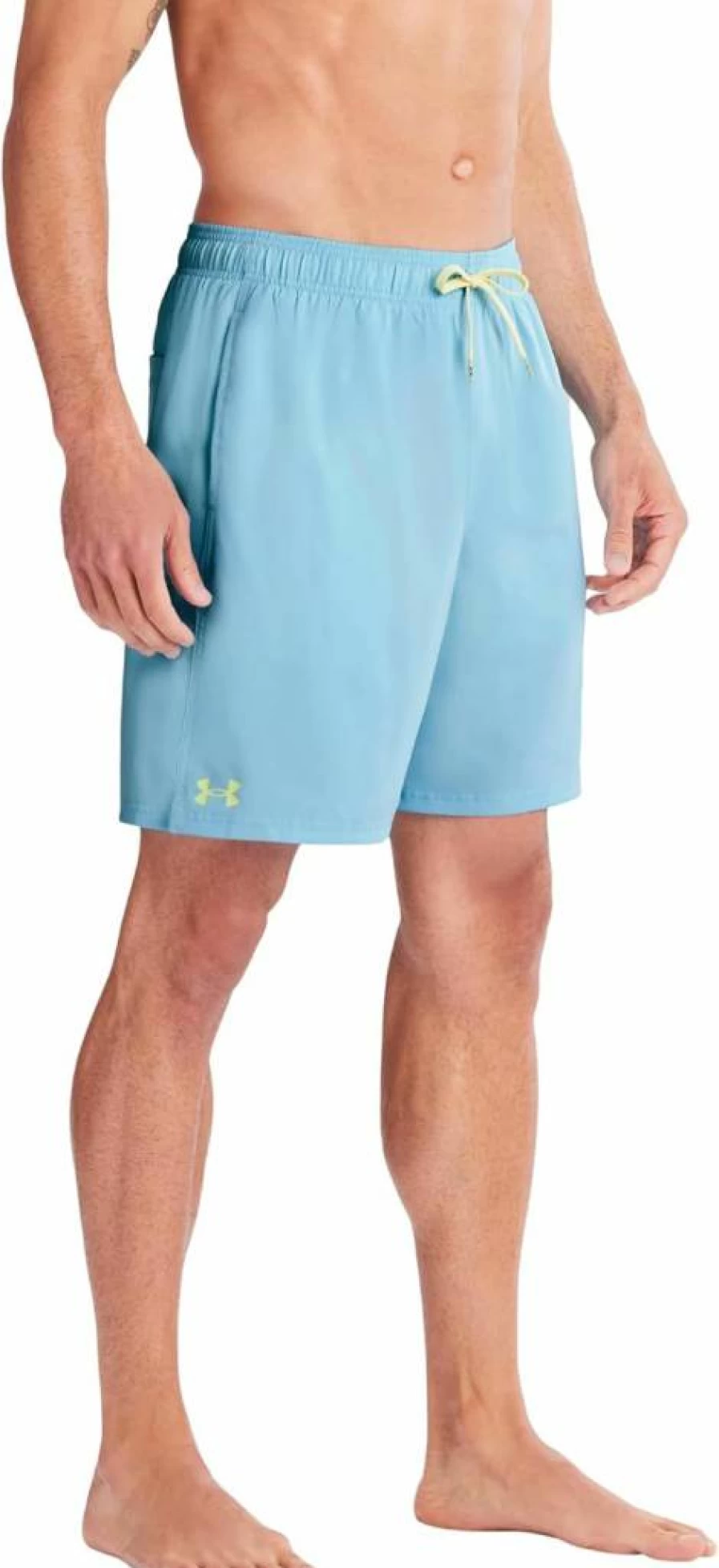 Under Armour Men's Compression Swim Trunks with Lined Shorts, Drawstring Closure & Elastic Waistband for Volleyball and Swimming