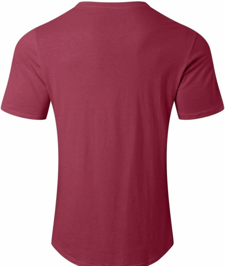 Generic Men's Casual Short Sleeve T-Shirt with Pocket - Summer Basic Solid Print Tee Top Pack