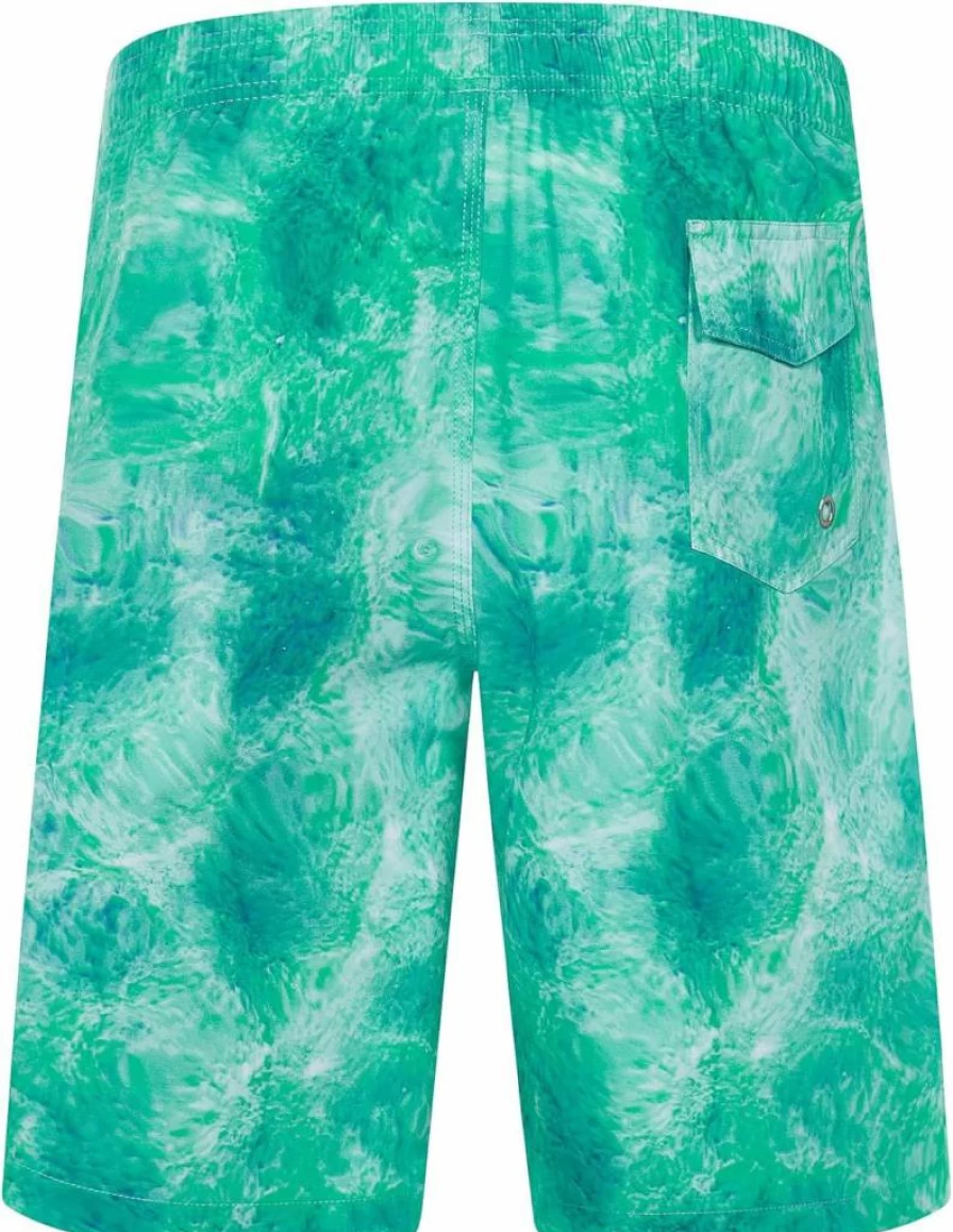 ELETOP Men's Quick Dry Swim Trunks with Mesh Lining - Beach, Board Shorts & Bathing Suit for Swimming