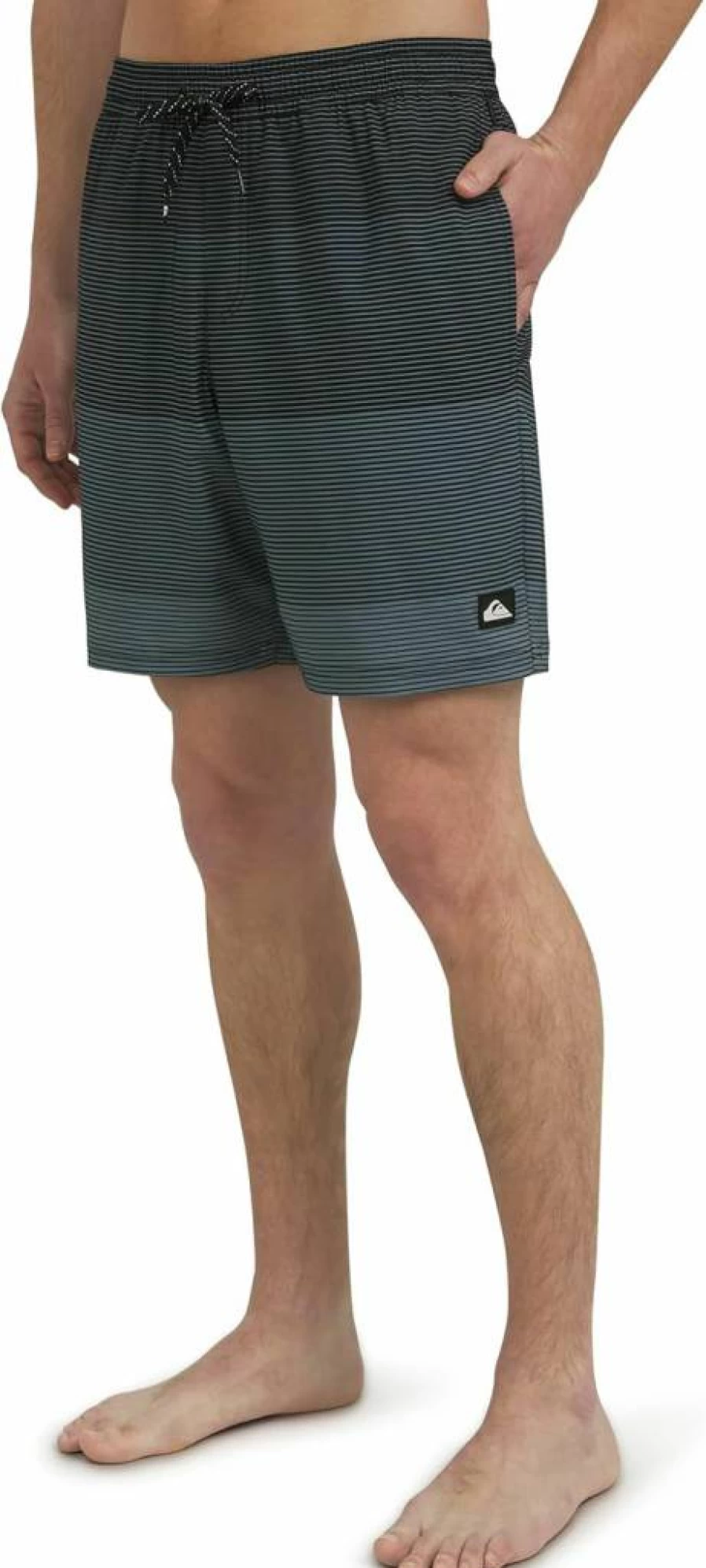 Quiksilver Men's Stretchable Swim Trunks with Comfort Liner - Regular Fit Swimwear for Men (S-XXL)